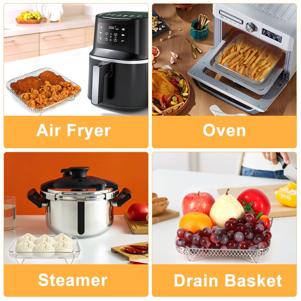 7 inch Square Air Fryer Rack M104