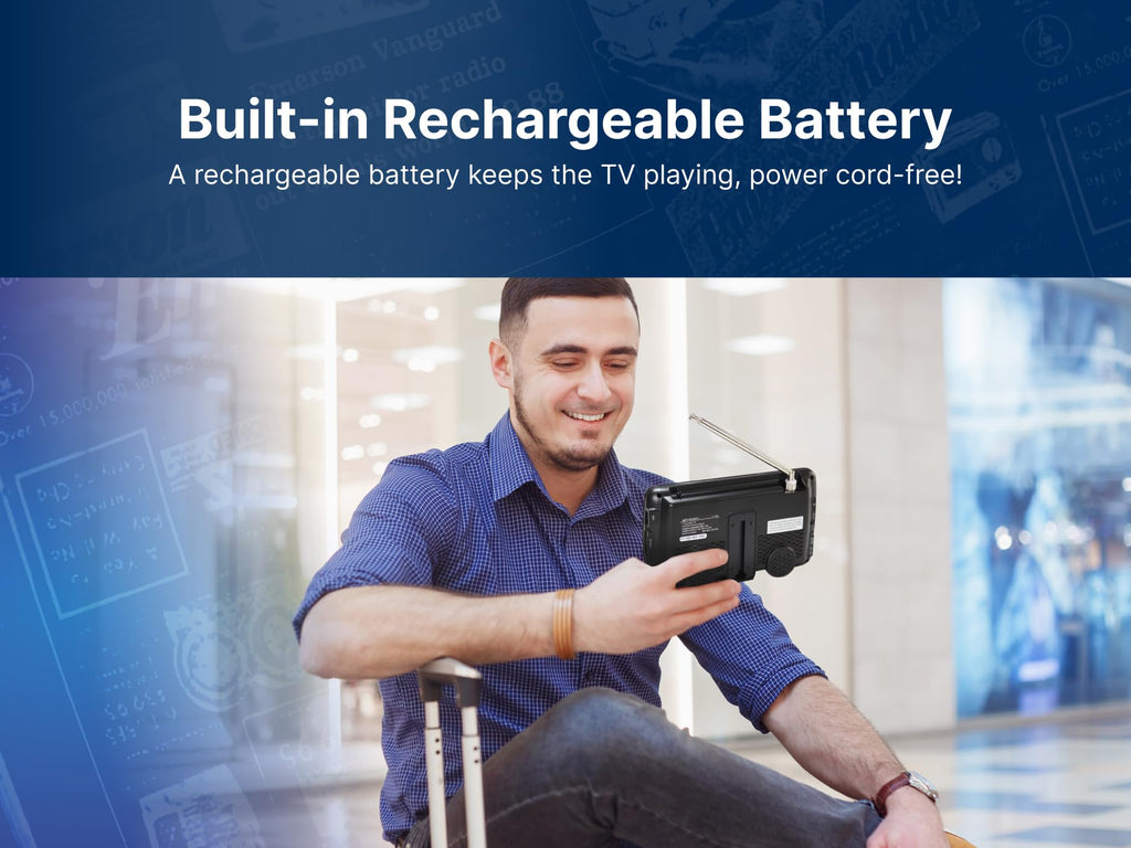 Portable TV with Antenna E78110