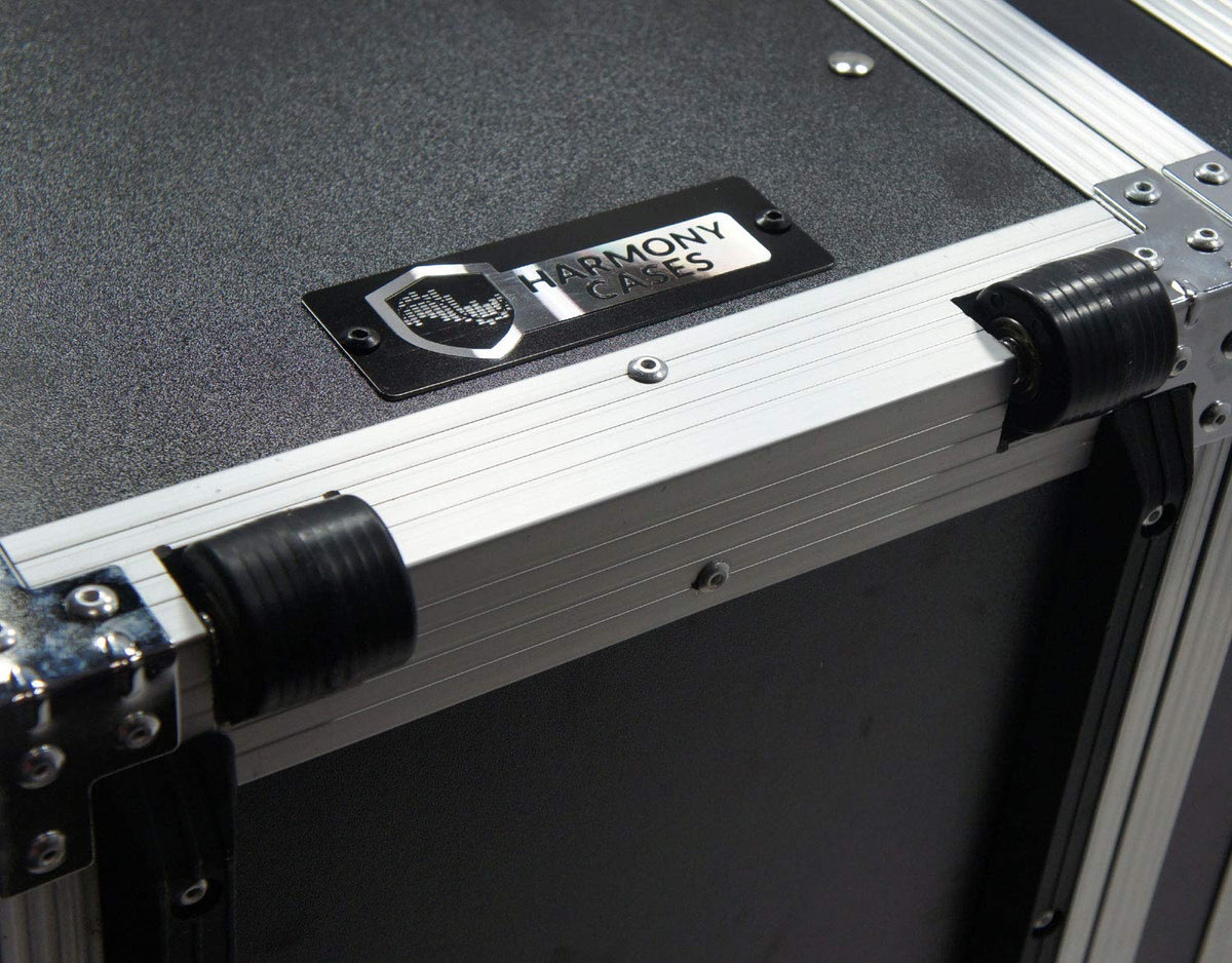 10U Rack Case with Casters 16 Inch Depth L760779