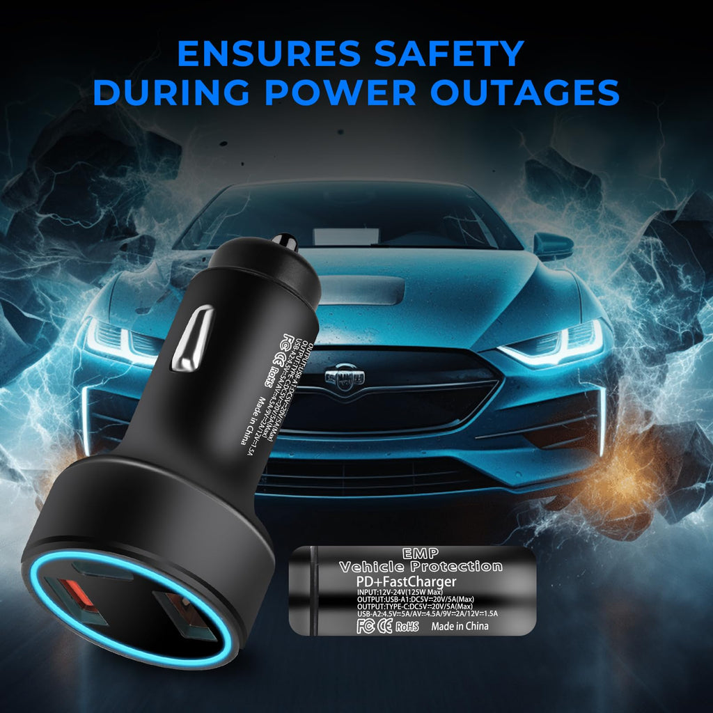 Vehicle Protection with USB Sockets for 12-Volt DC G296