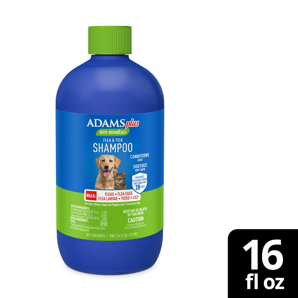 Flea & Tick Shampoo for Dogs 24 Ounces B707