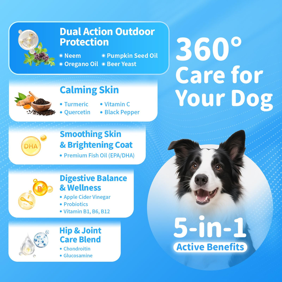 Chicken Flavor Flea and Tick Chewable Dog Supplement 135 Count O826