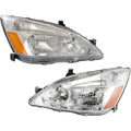 Headlight Left Right Clear Lens J577
