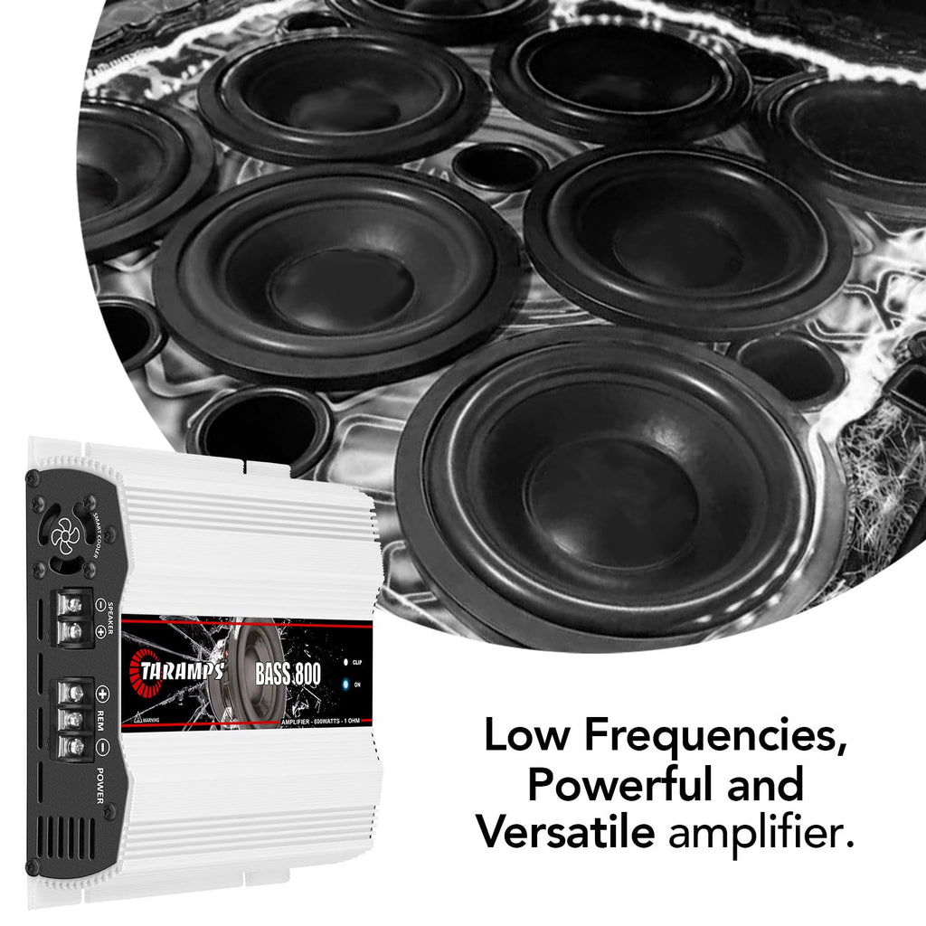 1 Ohm 800W RMS Monoblock Car Subwoofer Amplifier Y432374