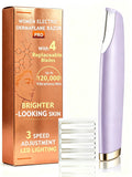 Sonic Facial Hair Remover with LED Light, 4 Replacement Blades D973719
