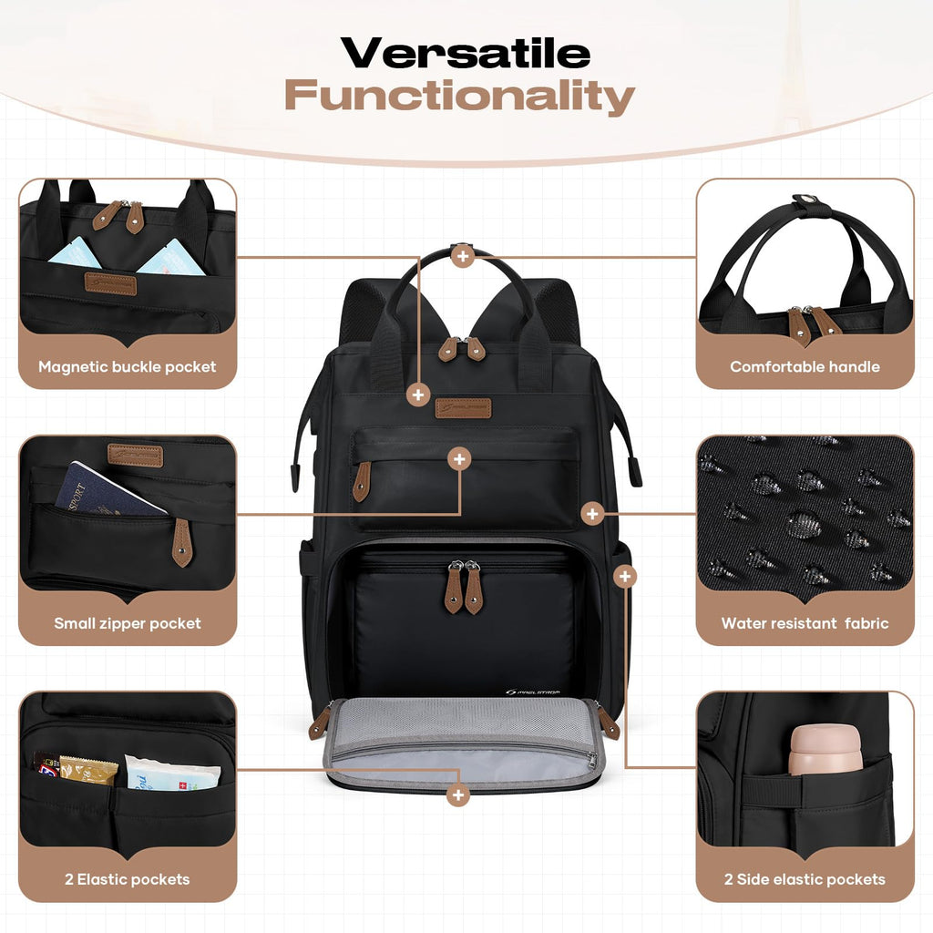 15.6-17.3" Laptop Backpack with Lunch Box K507608