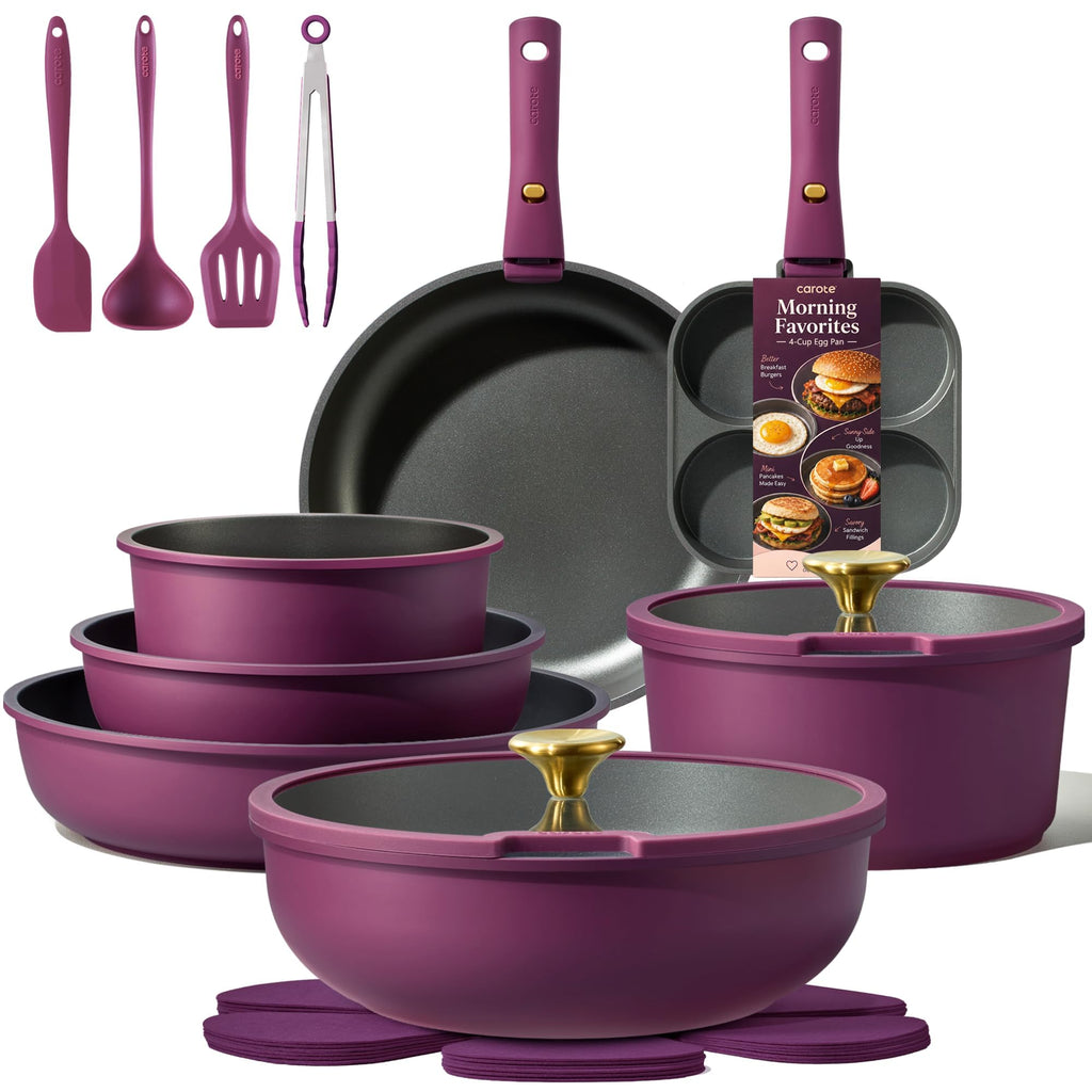21 Pc Non Stick Cookware Set S882