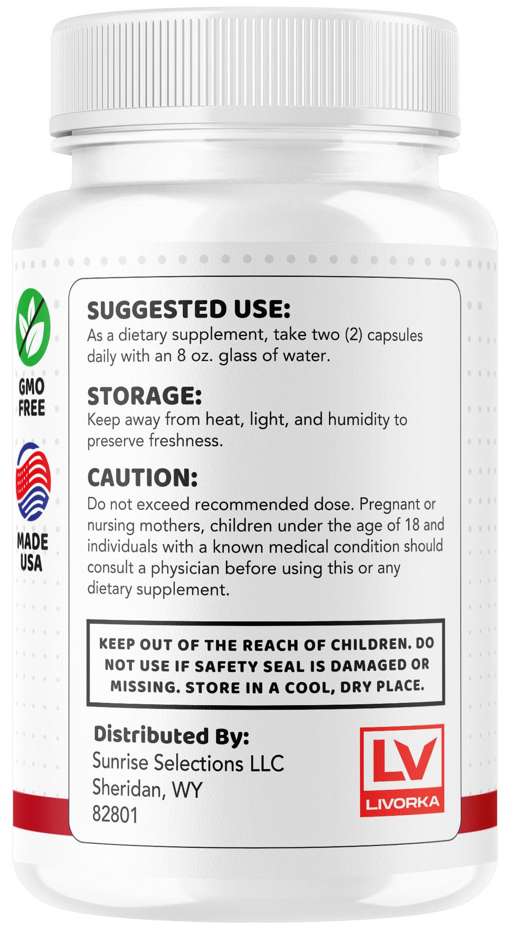 180 Capsules Supplement T42803