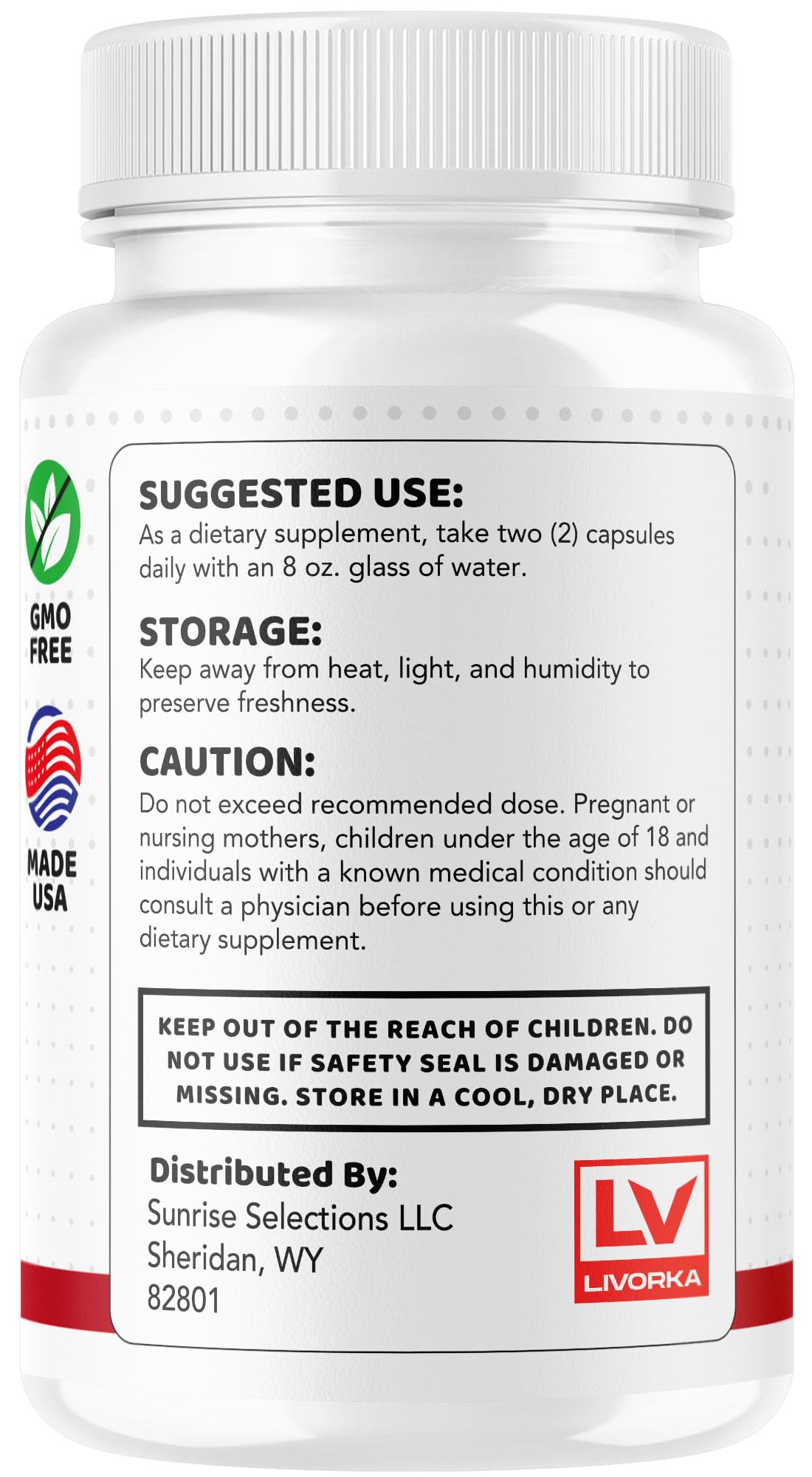 180 Capsules Supplement T42803