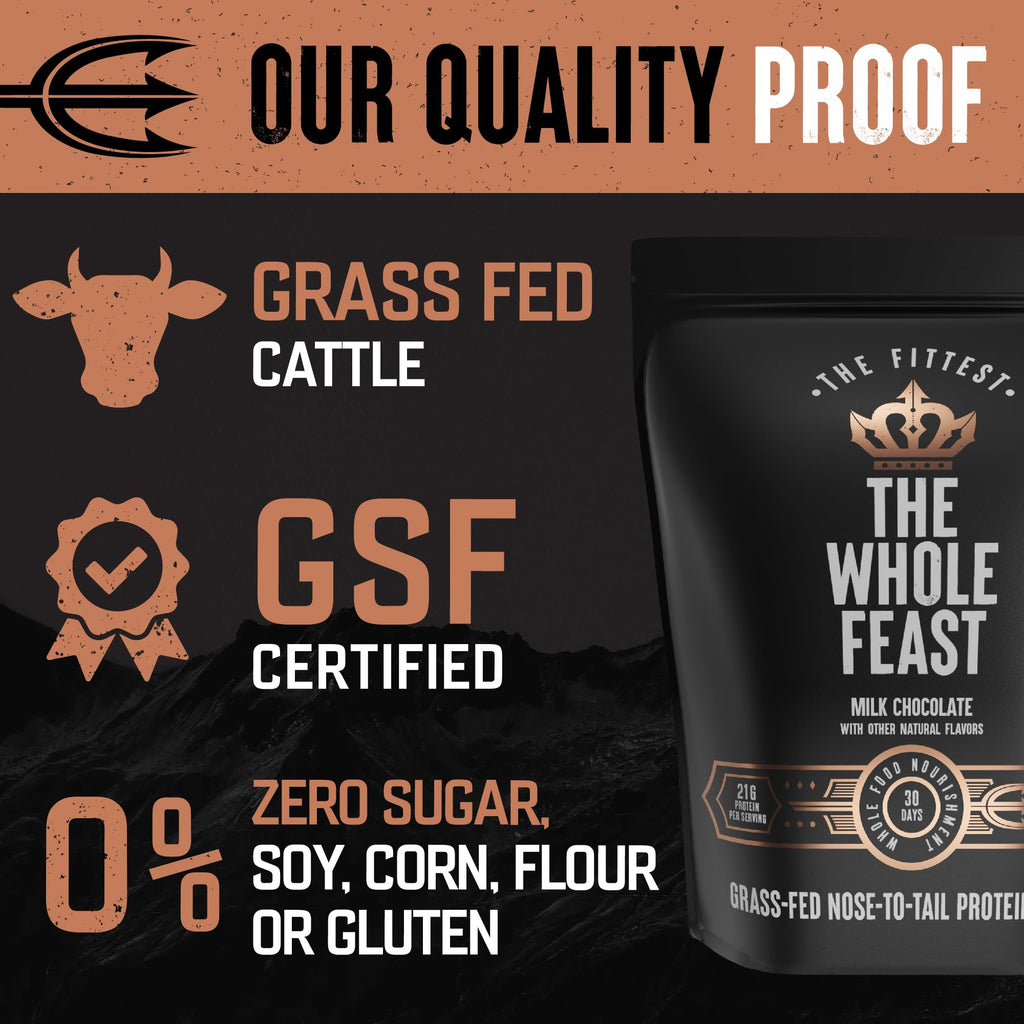 Beef Protein Powder Milk Chocolate 21g Protein N929851