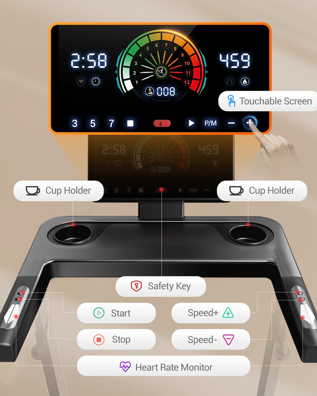 Treadmill with 20% Incline W782798