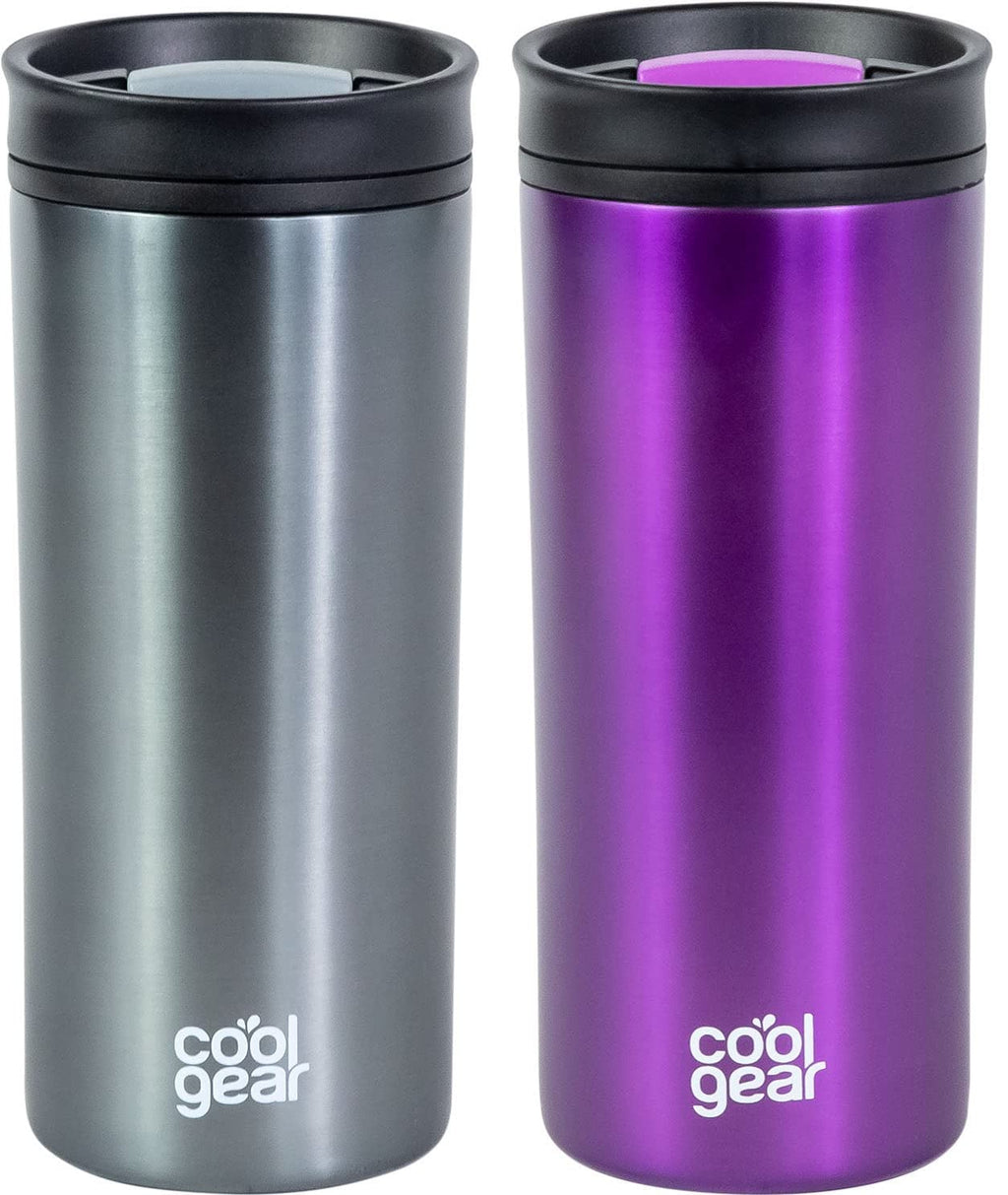 2 Pack 16 oz Coffee Travel Mug with Slider Lid M6219