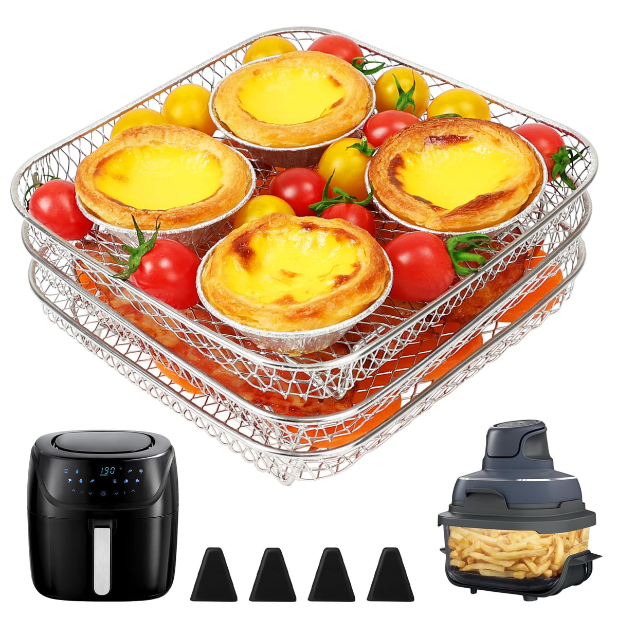 7 inch Square Air Fryer Rack M104