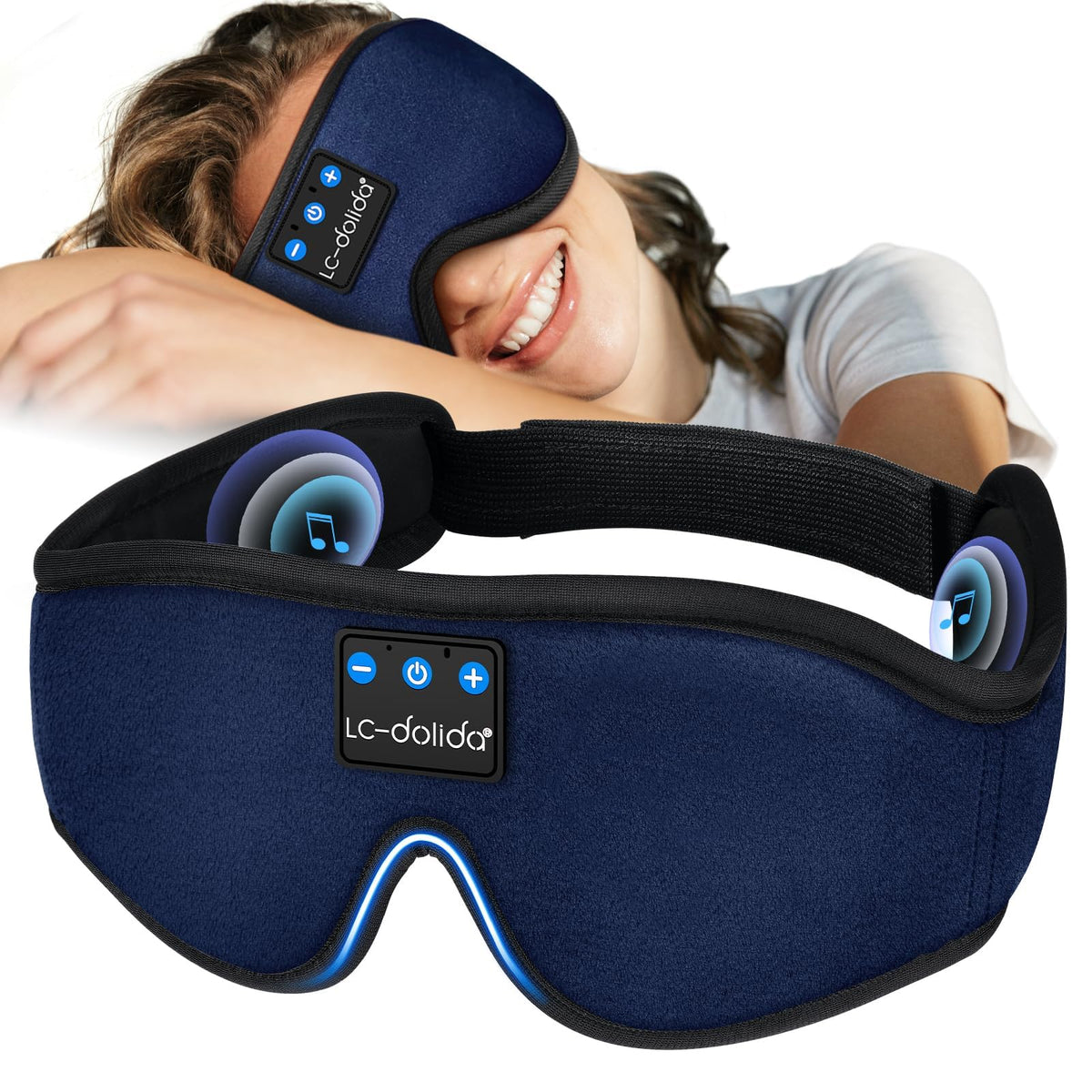 Sleep Mask with Bluetooth Headphones S6260