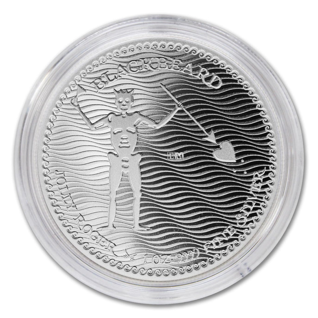1 oz Silver Blackbeard M309