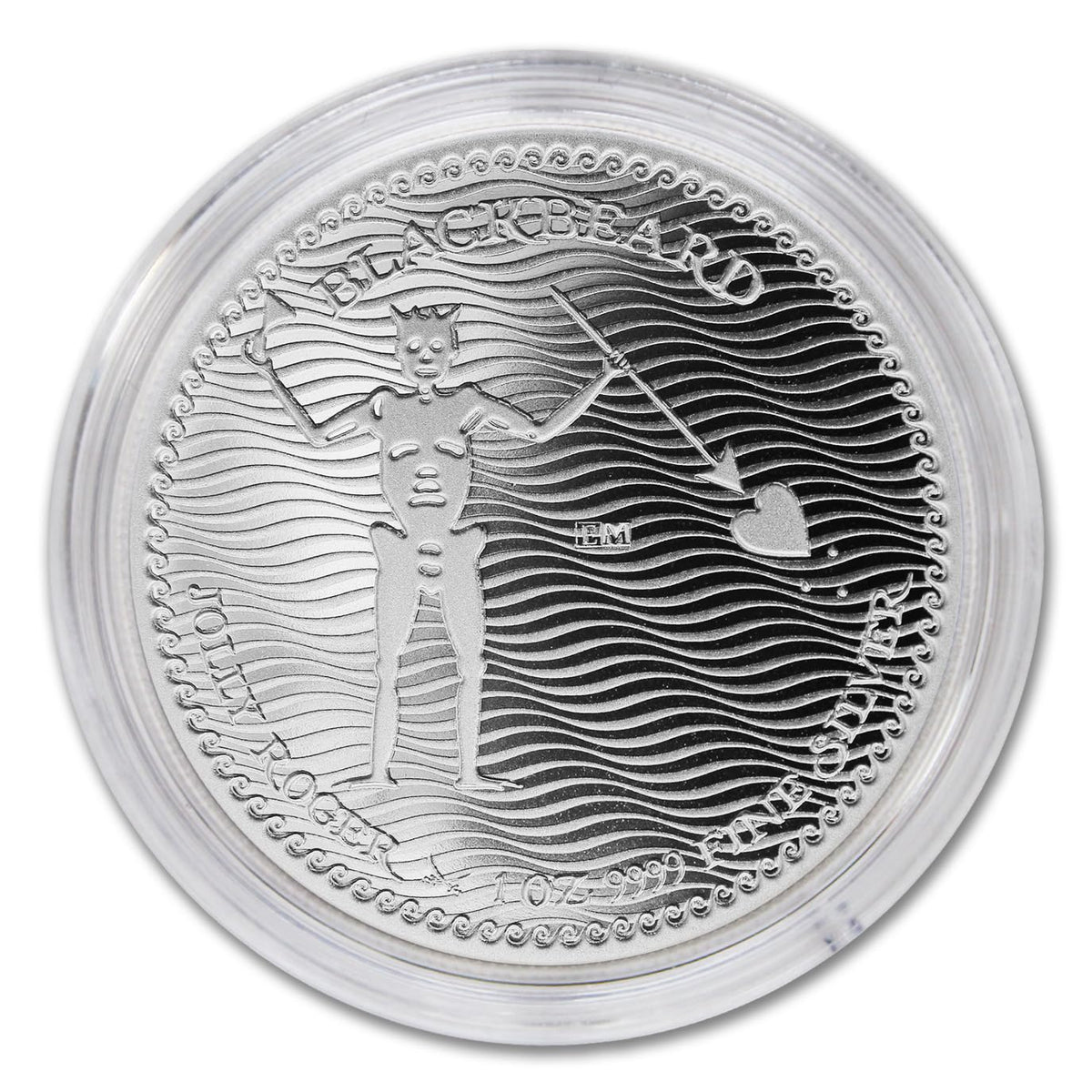 1 oz Silver Blackbeard M309