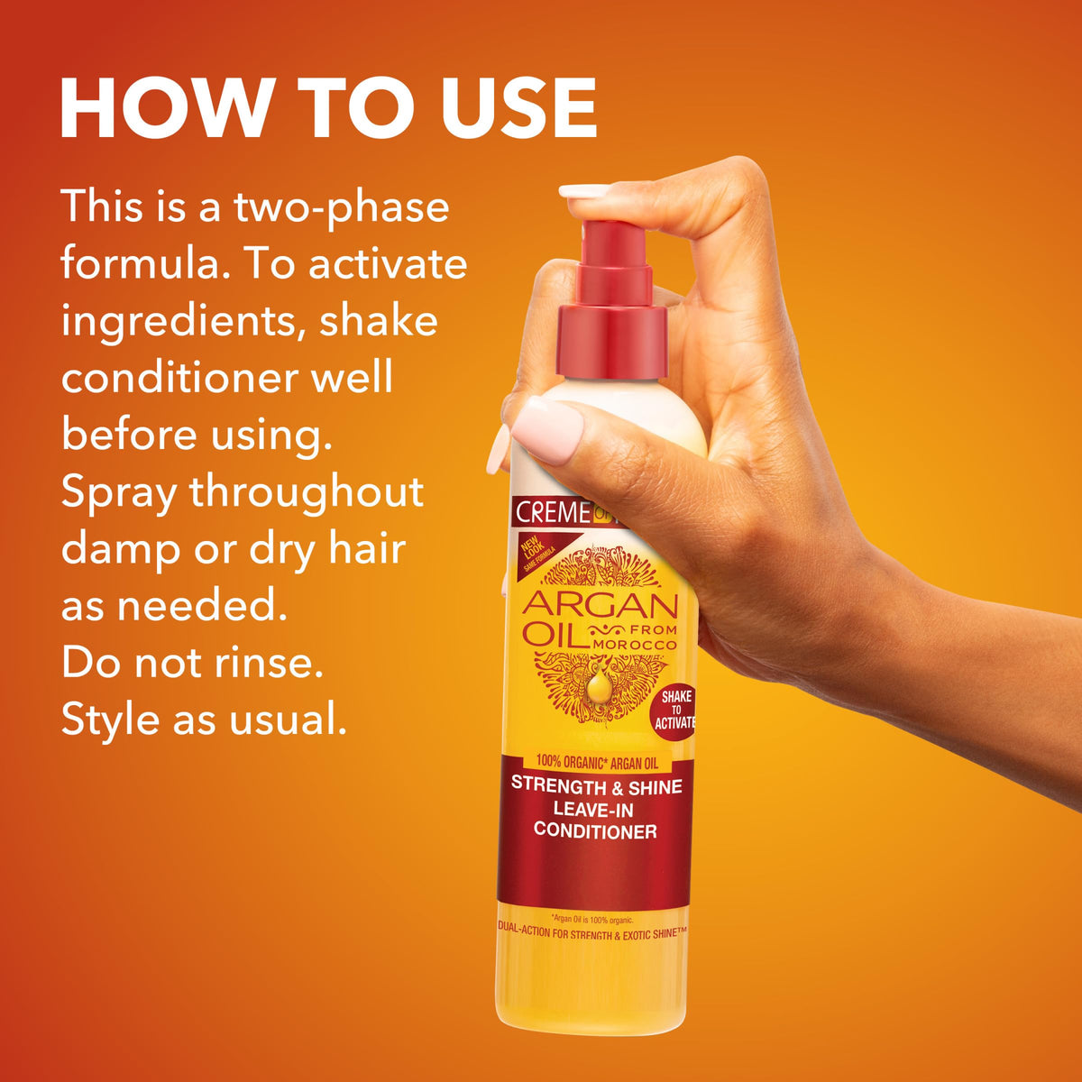 Argan Oil Leave In Conditioner, 8.45 fl oz Q2597