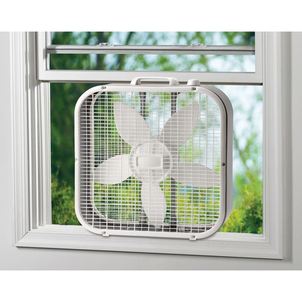 20" Classic Box Fan, 3 Speeds, White T507837