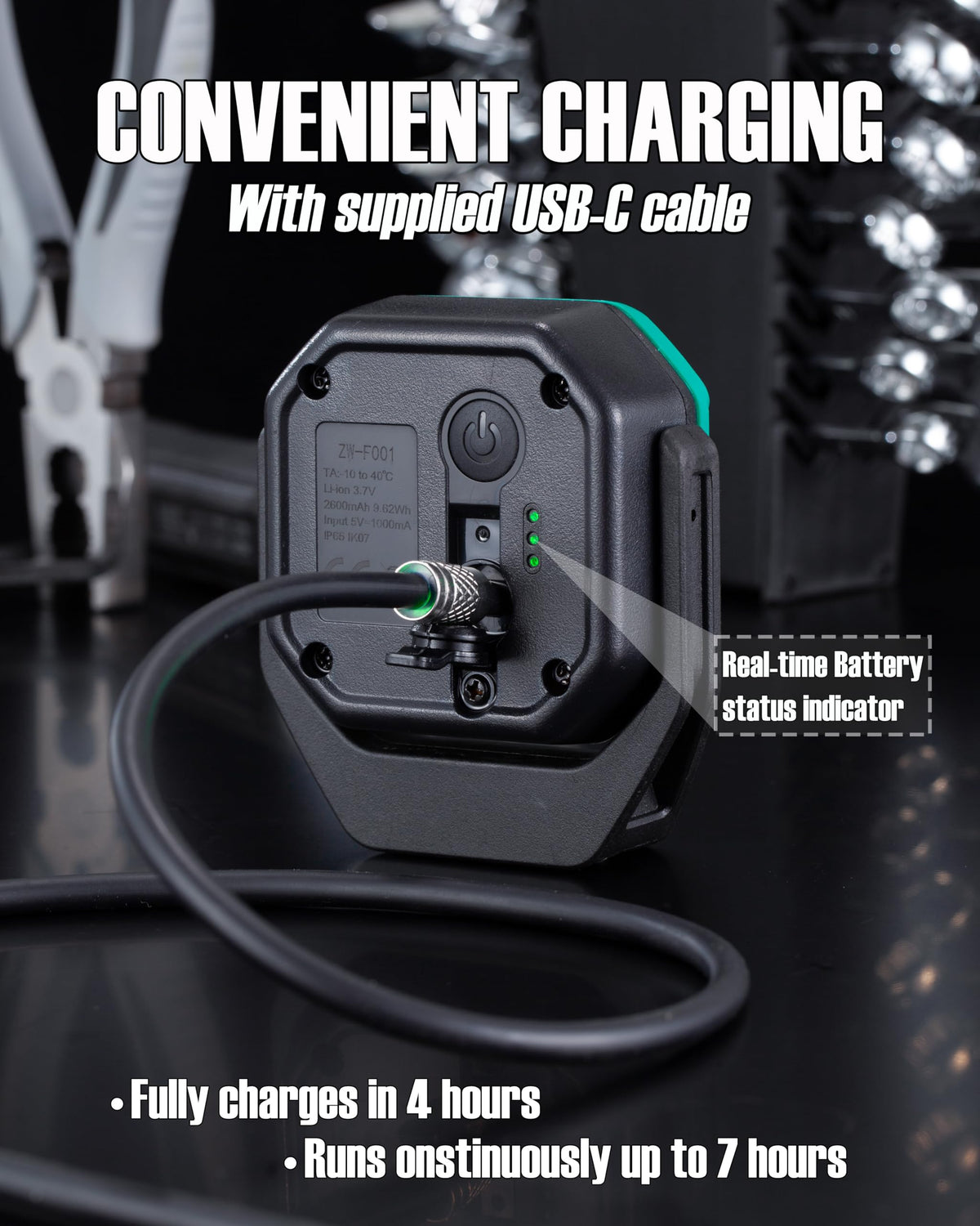 700 Lumen Rechargeable Magnetic Work Light R763077