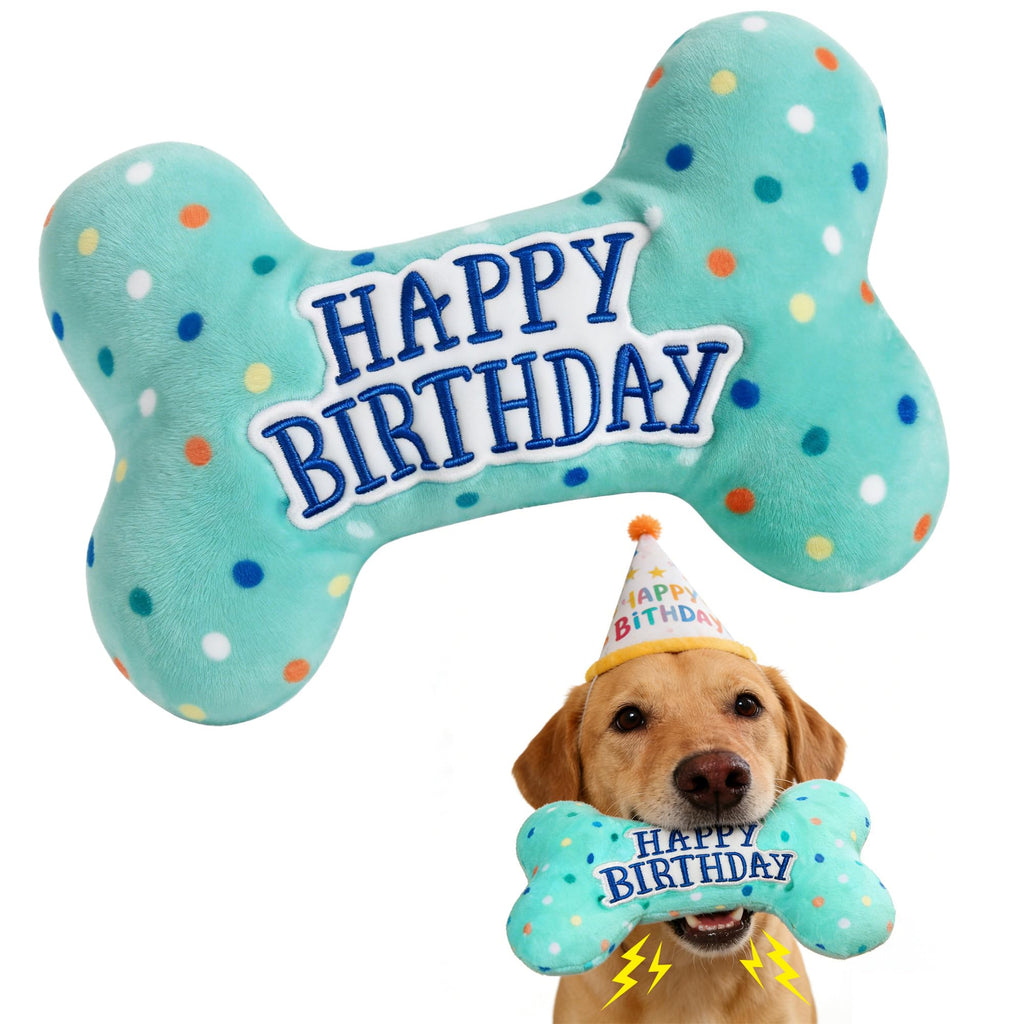 Plush Dog Squeaky Chew Toy B591333