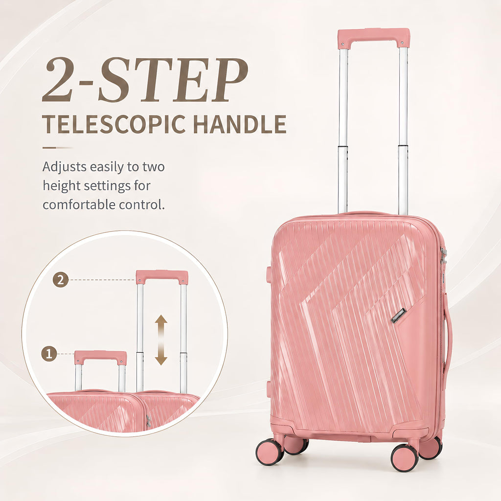20” Carry On Hardside Luggage with TSA Lock T86011
