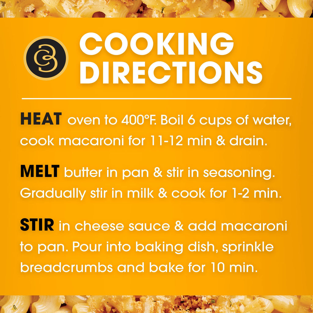 Oven Baked Mac and Cheese, Sharp Cheddar, 12.3 oz A5603