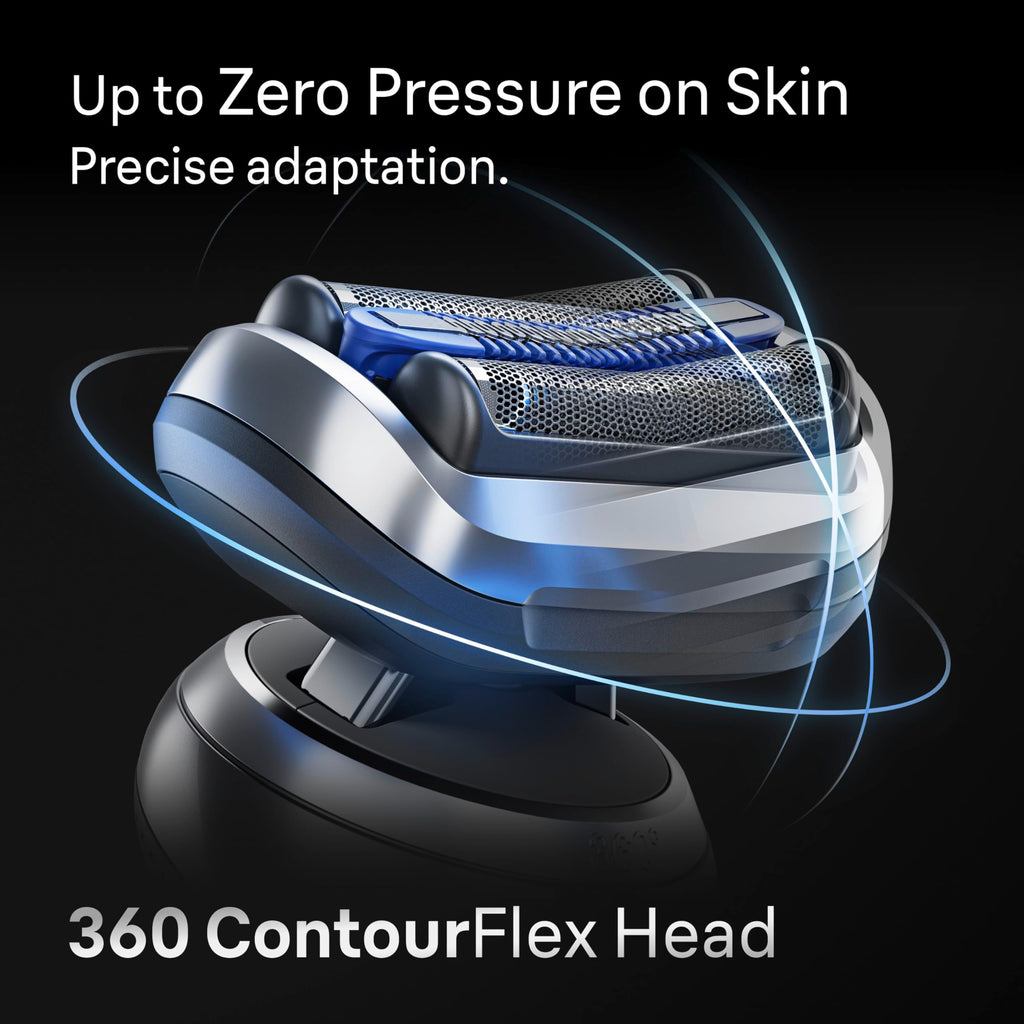 Electric Wet & Dry Foil Shaver with Travel Case B5244