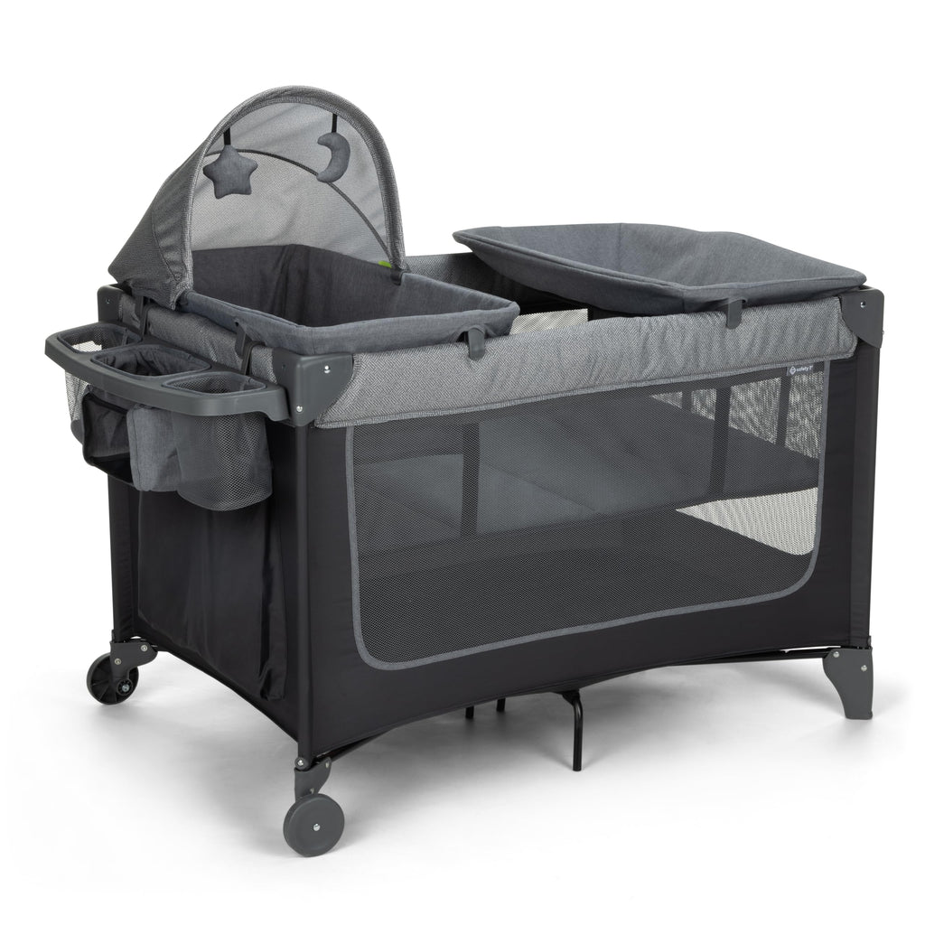 4-in-1 Portable Play Yard with Bassinet and Changer C248062