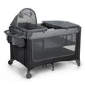 4-in-1 Portable Play Yard with Bassinet and Changer C248062