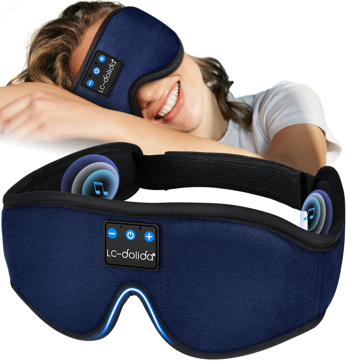 Sleep Mask with Bluetooth Headphones S6260