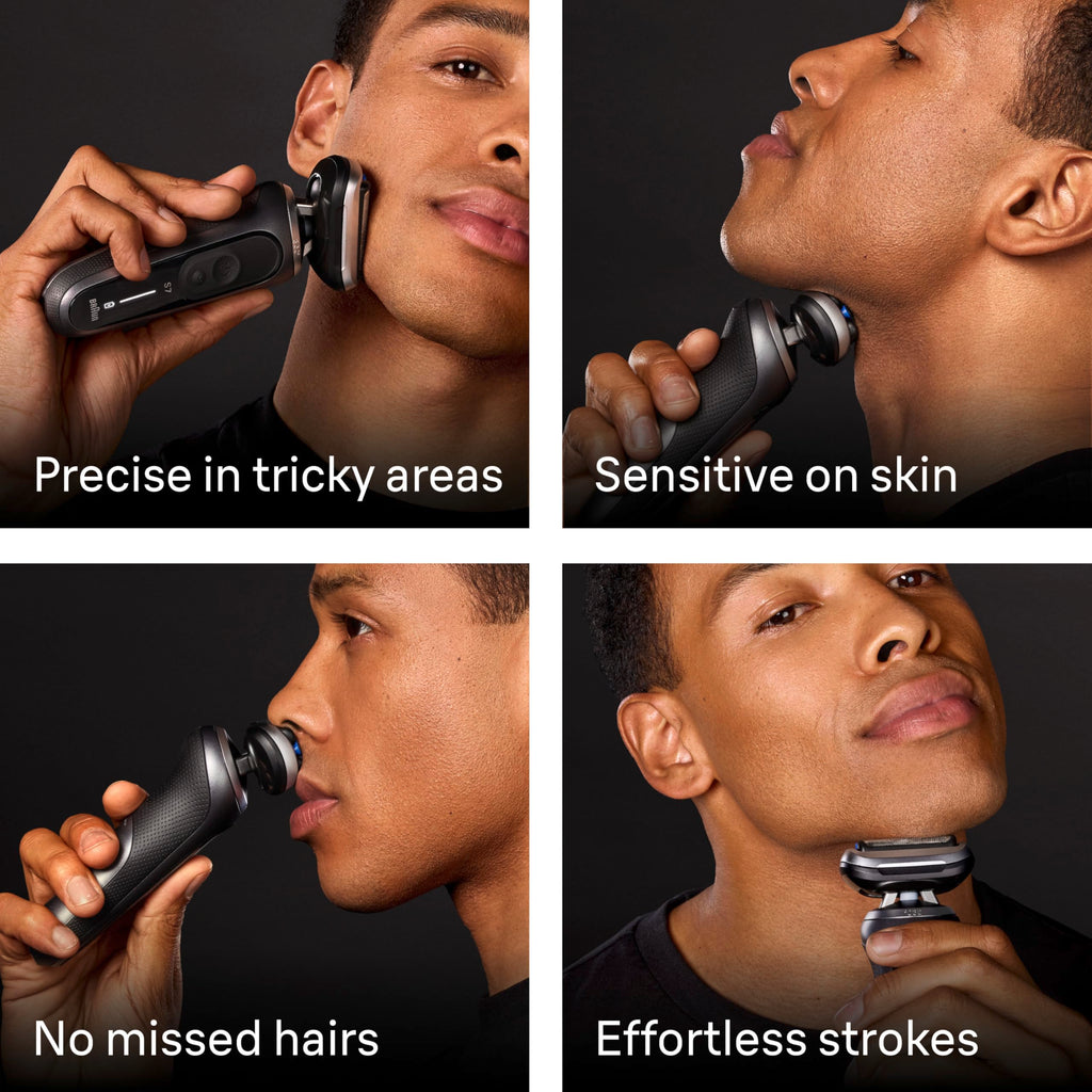 Electric Wet & Dry Foil Shaver with Travel Case B5244