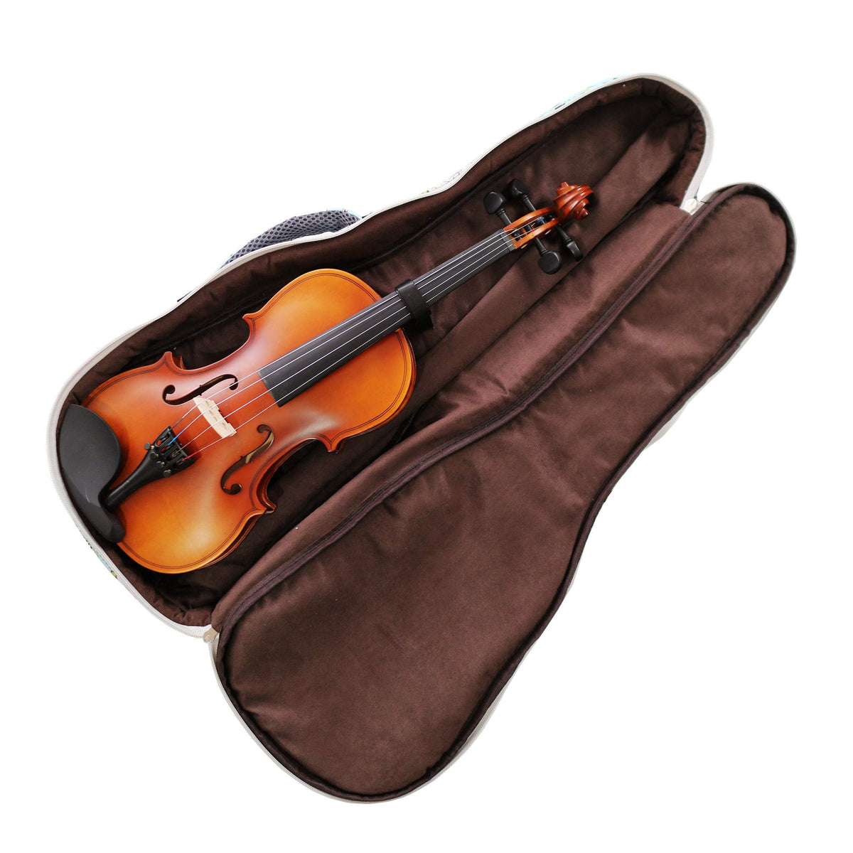 15mm Padded Cartoon Panda Violin Bag J32308