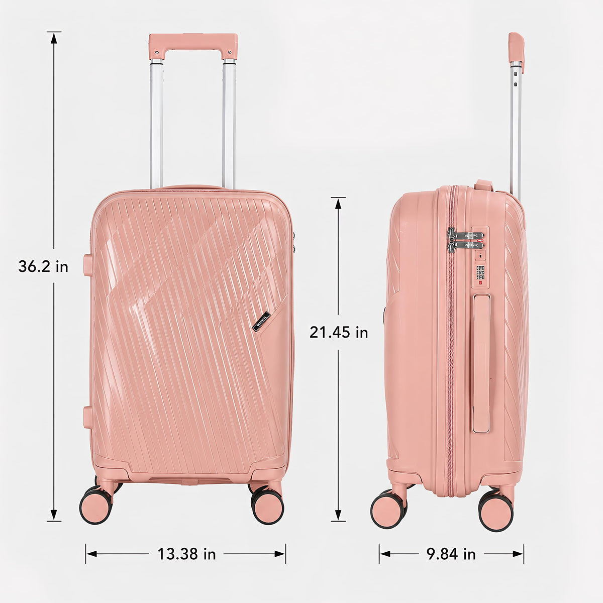 20” Carry On Hardside Luggage with TSA Lock T86011