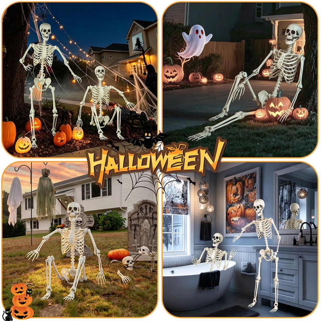 5.4ft Posable Skeleton N255