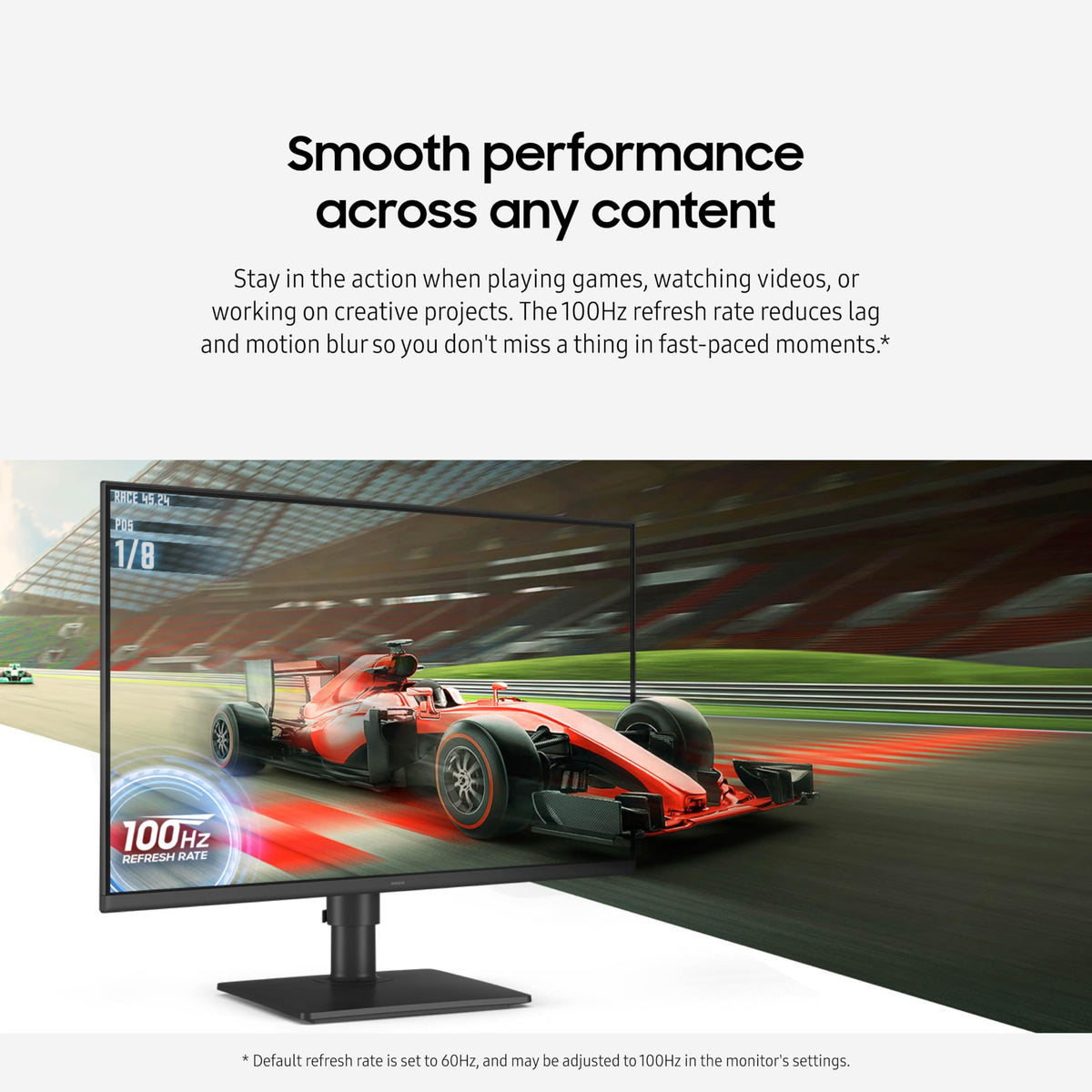 22” Borderless IPS Monitor with 100Hz Refresh Rate F879