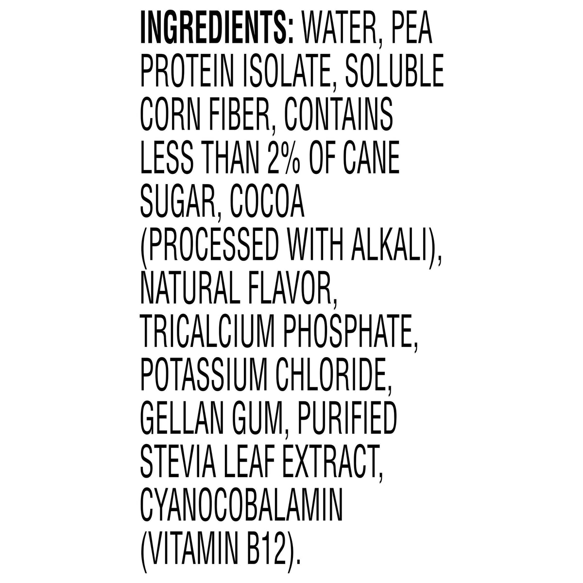 Double Chocolate Vegan Protein Shake 11 Fl Oz Pack of 12 M831