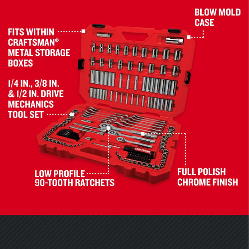 159 Piece Socket Wrench Set V7265