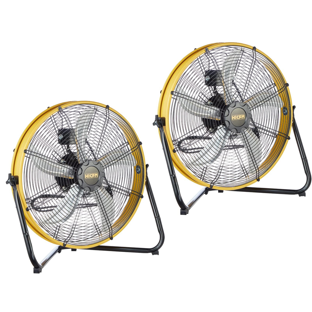 20 inch Heavy Duty Shroud Fan with 1/4 Motor, 2 Pack A13680