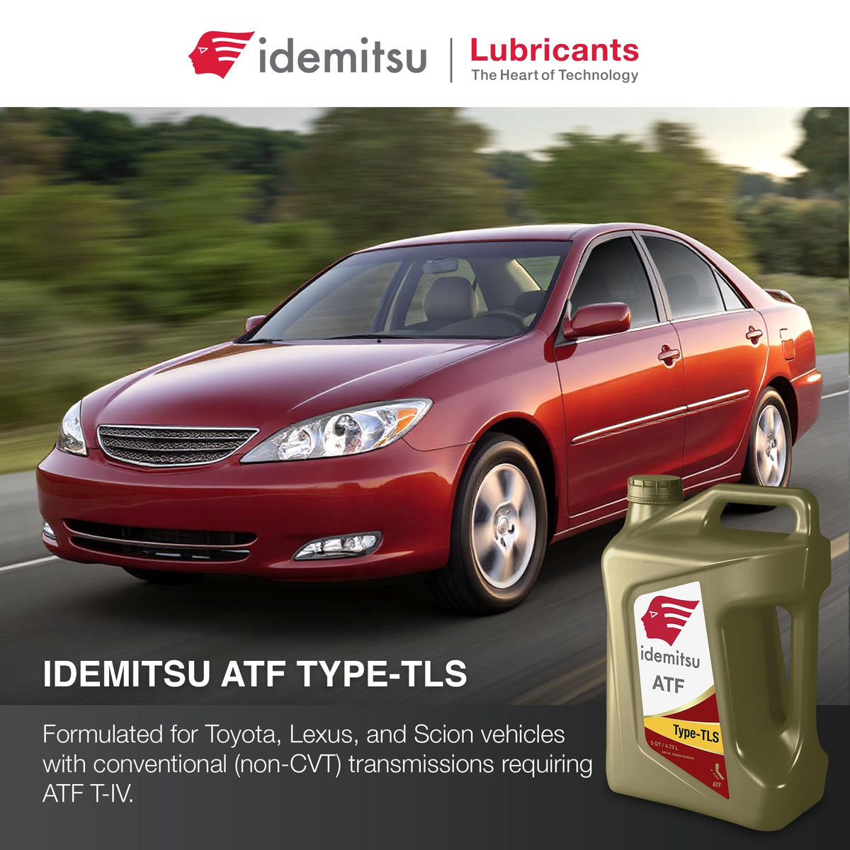 ATF Type TLS Transmission Fluid 5 Quart K933