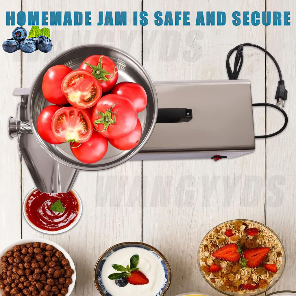 450W Electric Tomato Strainer Stainless Steel B647219