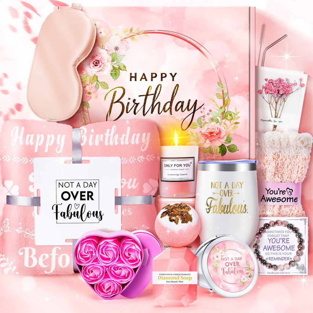 Pink 15 Pc Self Care Spa Gift Set D210