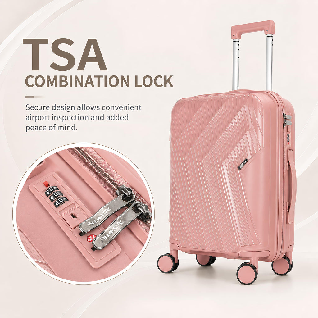 20” Carry On Hardside Luggage with TSA Lock T86011
