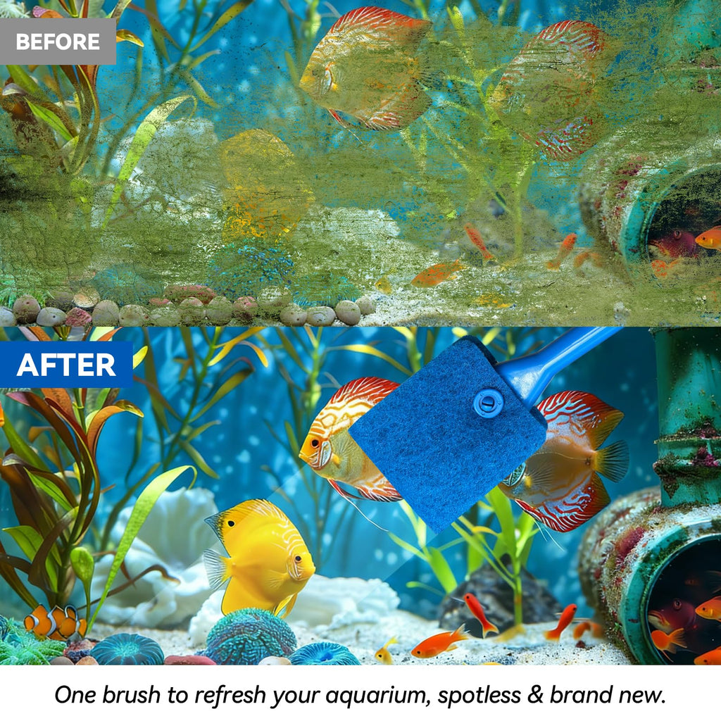 Double Sided Aquarium Cleaning Brush O6779