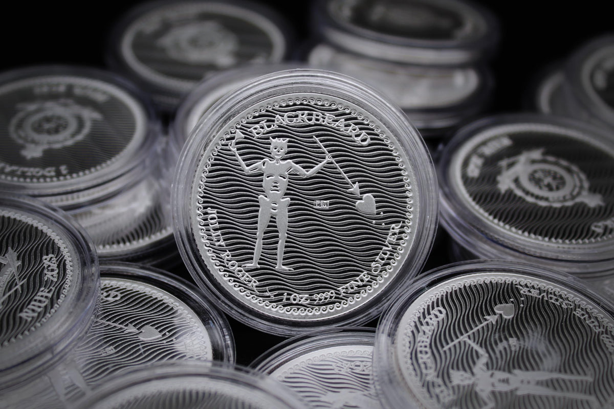 1 oz Silver Blackbeard M309
