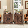 24" End Table Set of 2 with Charging Station F7980