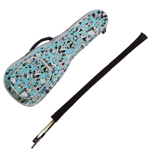 15mm Padded Cartoon Panda Violin Bag J32308