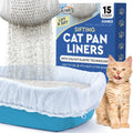 Jumbo 15 Count Pack of 5 Cat Litter Box Liners B90360