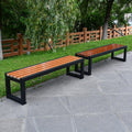 Metal Outdoor Bench D6735