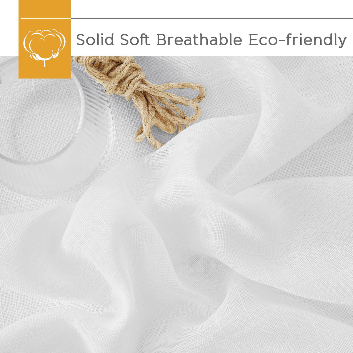 White Sheer Curtains 90 inches Long T821273