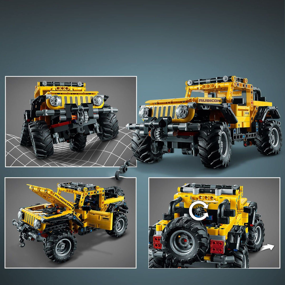 4x4 Off Roader SUV Model Building Kit B68025